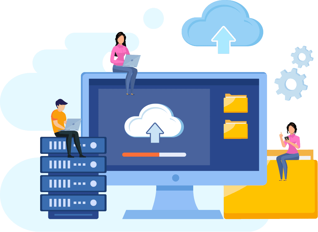Cloud Computing Illustration